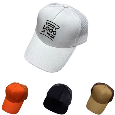 Digital Print Flat Bill Cap