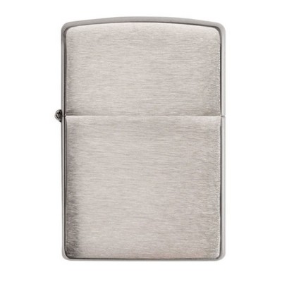 Genuine Zippo windproof lighter - Brushed Chrome