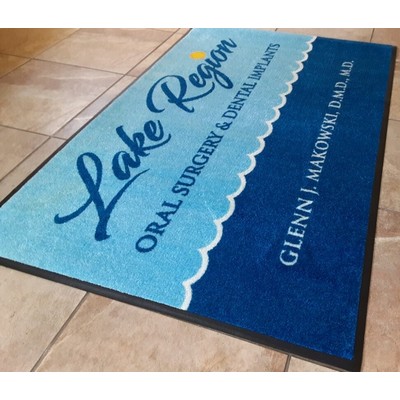 Indoor Logo Rug – Brand Diplomat Value Backing – 3' x 4'