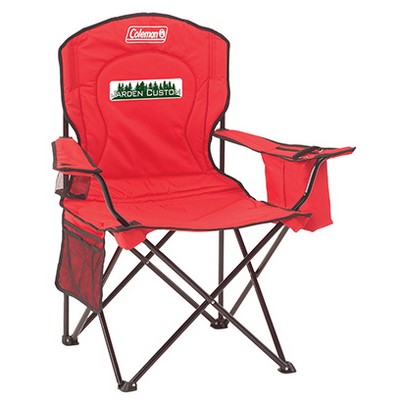 Coleman Cooler Quad Chair - red