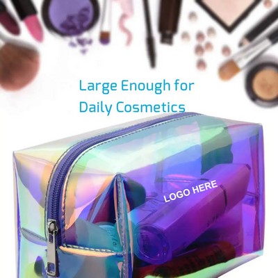 Iridescent Makeup Bag