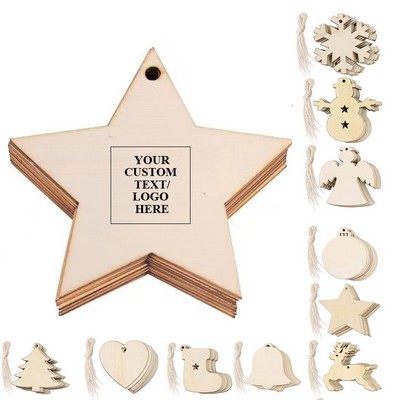 Wood Christmas Ornaments