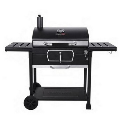 Keg Products Deluxe 30" Charcoal Grill w/Foldable Side Tables