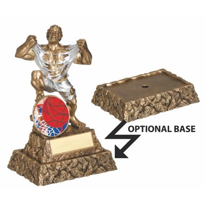 7 3/4" Basketball Resin Trophy w/Base