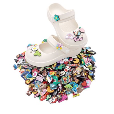 Custom Shape/Size/Design PVC Shoe Charms