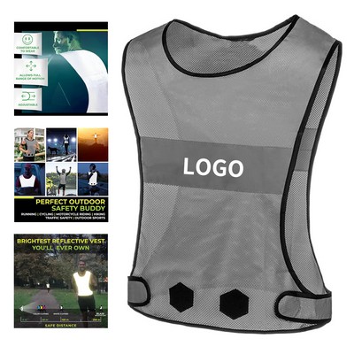 Blaze Reflective Running Vest Safety Gear