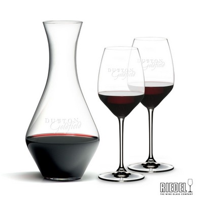 RIEDEL Merlot Decanter & 2 Extreme Wine