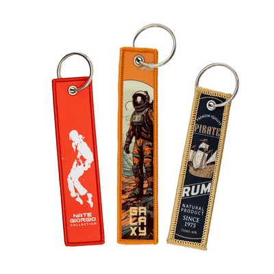 4" Custom Sublimated Keychain