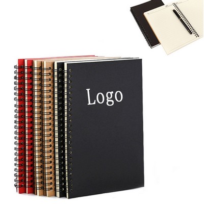 Kraft Cover Spiral Notebook