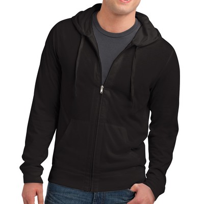 District® Young Men's Jersey Full-zip Hoodie