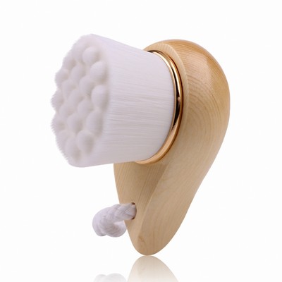 Natural Wood Face Cleansing Brush