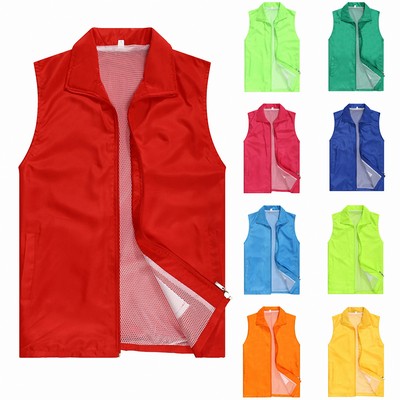 Reflective High Visibility Safety Vest for Work