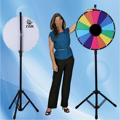 24" Prize Wheel with Tripod Stand