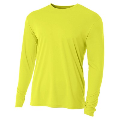 A4 Cooling Perforance Long Sleeve Crew Neck Tee