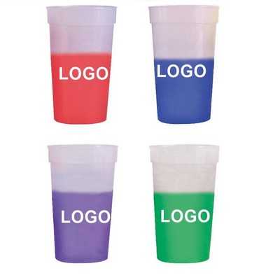 12 Oz. Color Changing Stadium Cups