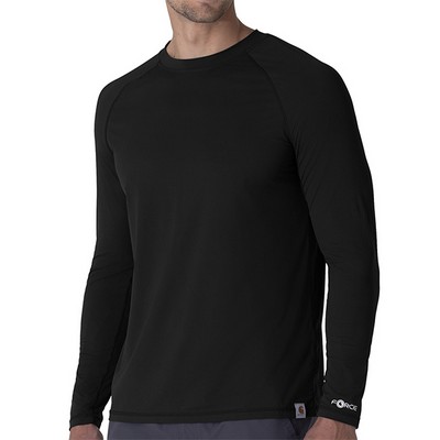 Carhartt® Force Sub-Scrubs Men's Modern Fit Long Sleeve Tee Shirt