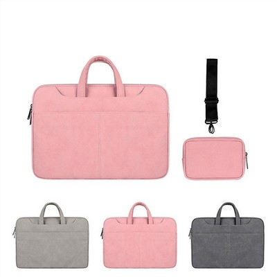 Matte PU Laptop bag