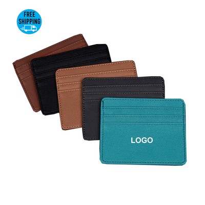 PU Leather Credit Card Holder