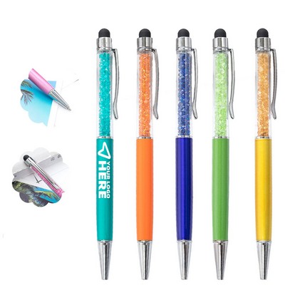 Elegant Retractable Ballpoint Pen w/Metal Barrel