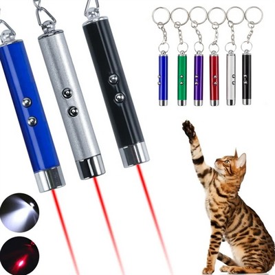 Compact Cat Laser Pointer Pen