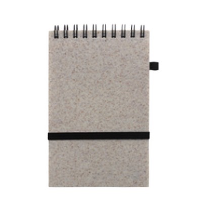 A6 Recycled Wheat Straw Pp Notebook 70 Sheets)