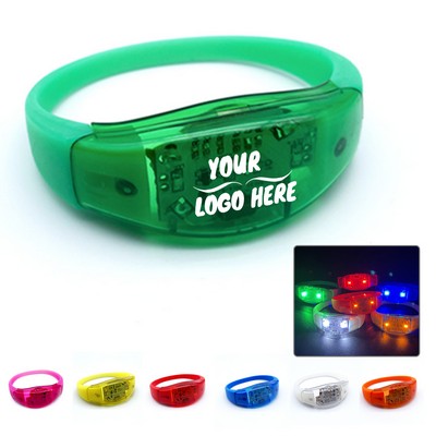 Voice Enabled LED Wristband Bracelet