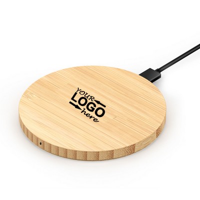 Bamboo Wood Cell Phone Wireless Chargers