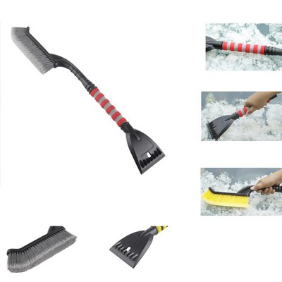 26 Inch Snow Brush and Detachable Ice Scraper