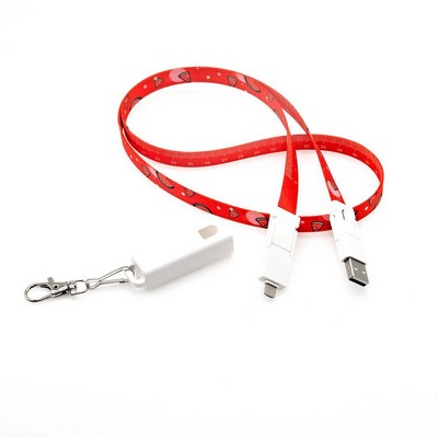 60W Lanyard 6-IN-1 Charging Cable