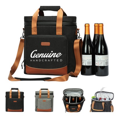 3-Bottle Wine Tote Carrier