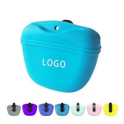 Silicone Pet Treat Training Bag