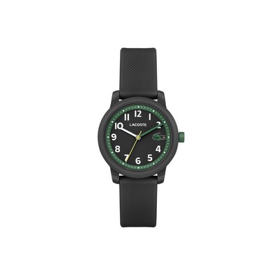 Lacoste™ Kid's Black TR90 Watch w/Silicone Strap