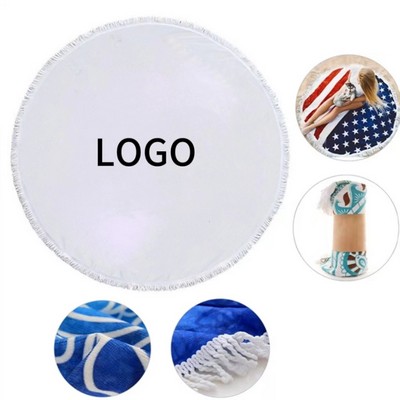 Oversized Round Beach Towel 59''