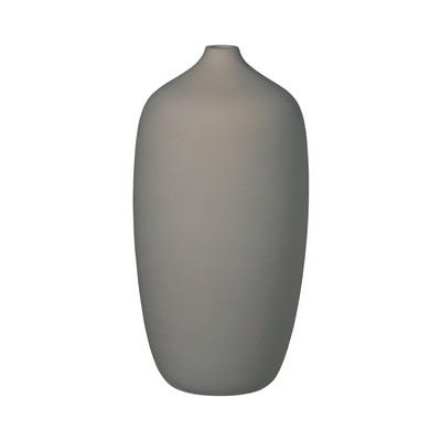 blomus Ceola Satellite Gray Ceramic Vase