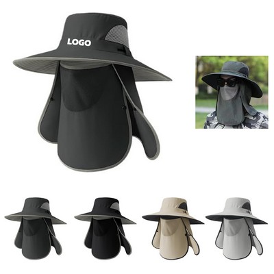 Wide Brim Bucket Sun Visor Hat