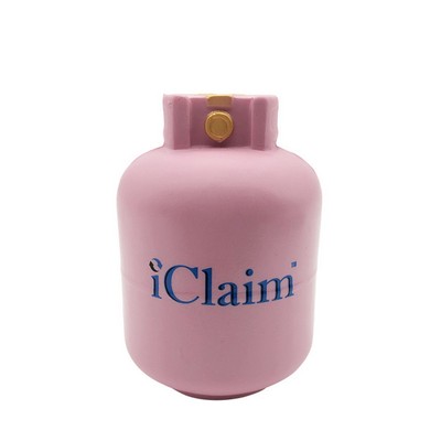 Foam Gas Canister Shaped Stress Reliever with Customized Logo