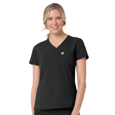 Carhartt® Scrubs - Rugged Flex® Peak - Women's Modern Fit Tuck-In Scrub Top