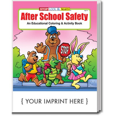 After School Safety Coloring Book Fun Pack