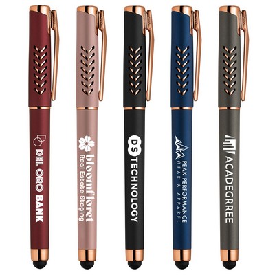 Hollywood Rose Gold Gel Pen w/Stylus