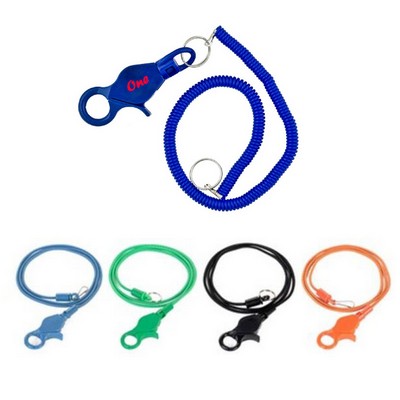 Lobster Claw Coil Casino Bungee Cord