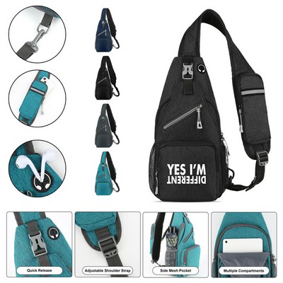 Hiking Crossbody Sling Bag ( 15'' x 7.5'' x 3.5'' )