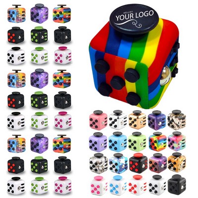 Creative Silicone Stress Relief Fidget Cube