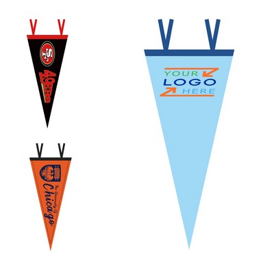 Custom Full Color Single Sided Felt Pennant