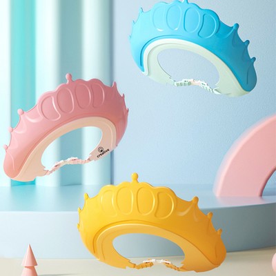 Adjustable Baby Shampoo Shower Protective Silicone Cap