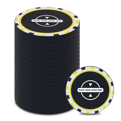 Ceramic Poker Chip Full Color