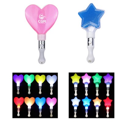 LED Heart/Star Shaped Glow Stick