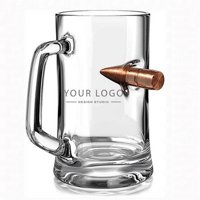 14 oz Bullet Beer Mug with Handle