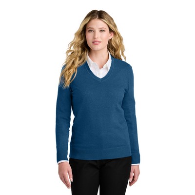 Port Authority® Women s Easy Care V-Neck Sweater