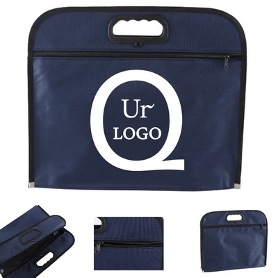 Portable 600D Oxford Cloth Documents Bag