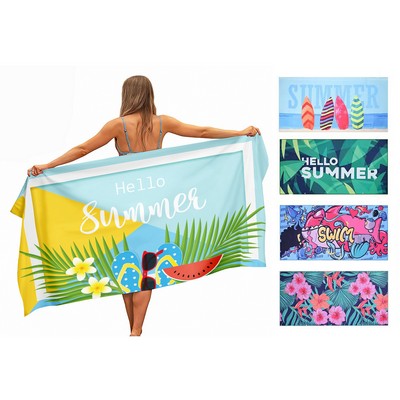 Micro Fiber Printed Beach Towels